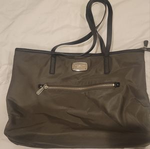 Michael Kors Gray Shoulder Tote Bag
